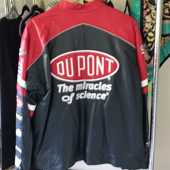 NASCAR racing leather jacket L send offers! - Picture 8 of 14